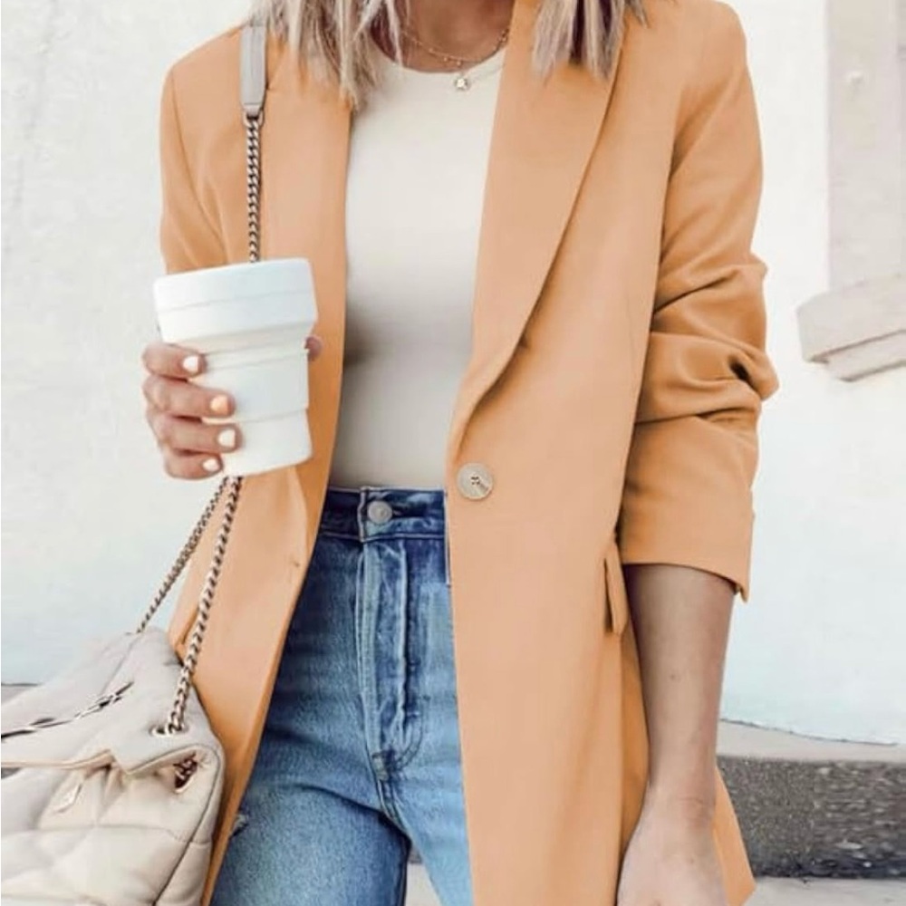 Women's Tan Blazer